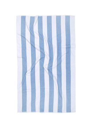 Рушник lotus home - delmor white-blue біло-блакитний 90x150