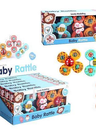 Развивающая игрушка-погремушка "спинеры", 3 шт