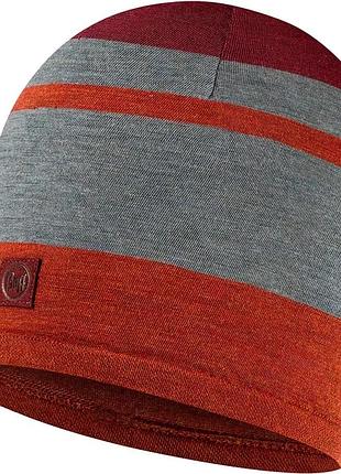 Шапка buff merino move beanie mahogany