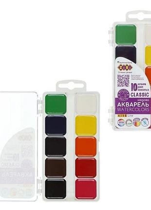 6583 акварель zibi classic 10 цветов