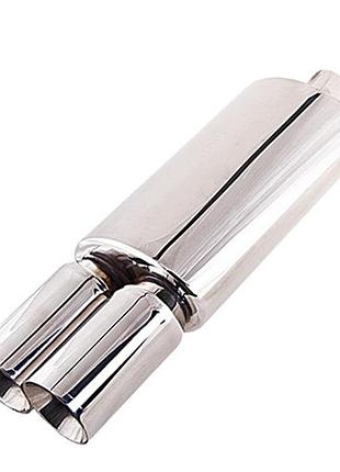 Прямоточний глушник нг-0729 2,5 дюйма для автомобілів покращує звук та потужність двигуна dm-11