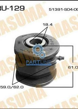 Сайлентблок masuma crv... front low, ru129