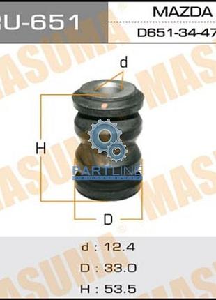 Сайлентблок masuma mazda2 front low 07-, ru651