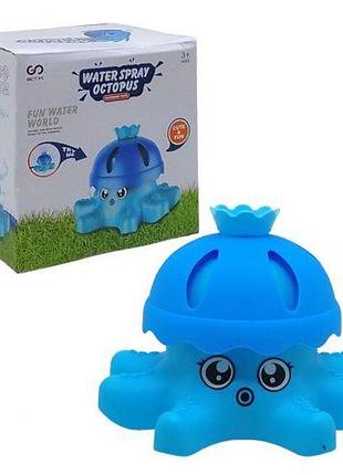 Уценка. игрушка-фонтан, пластиковая "осьминог" нету боченки для воды