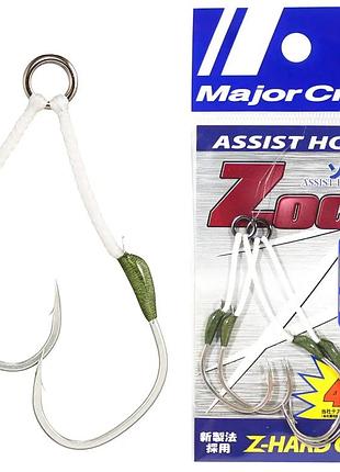 Крючок major craft assist hook zoc-ht2030 #2 (2 шт/уп)