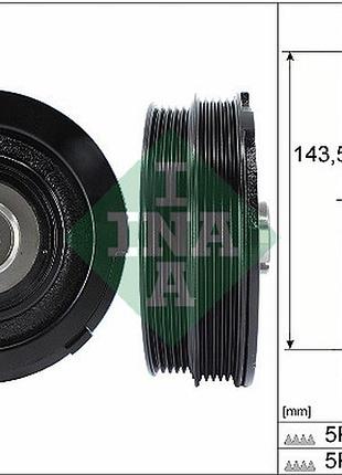 Шкив ремня генератора bmw 3,5-seria 2.0d/98-05 lk 544 0069 10