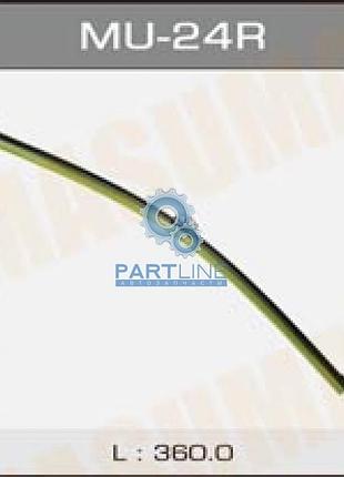 Дворник задний masuma пластиковый, 360мм., mu24r