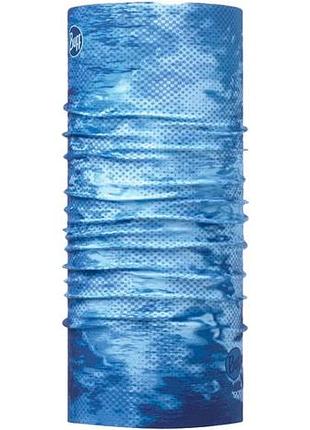 Мультиповязка buff coolnet uv pelagic camo blue