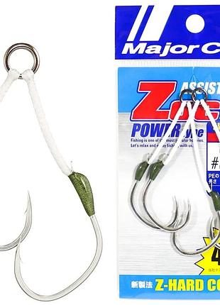 Крючок major craft assist hook power type zoc-pt3040 #2/0 (2 шт/уп)