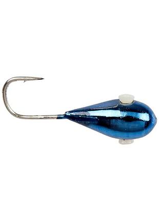 Мормышка вольфрамовая lewit точеная ø2.5мм/0.21г ц:синий