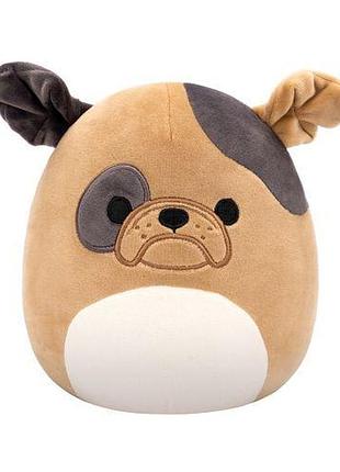 Мягкая игрушка "squishmallows: бульдог лофер" (19 см)