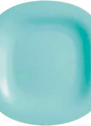 Тарілка обідня скло "luminarc.carine turquoise" 27см p4127/8185