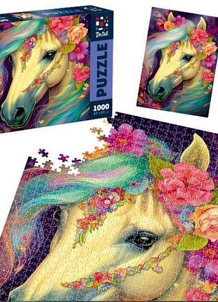 Пазли de.tail. перлина квітів 1000 деталей dt1000-12 (укр)