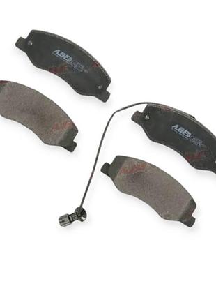 Колодки гальмівні задні renault master 10- спарка (abe)