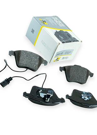 Колодки гальмівні передн audi a4, a6, a8 (02-11) (ate-teves) (з датчиками) (roadhouse)