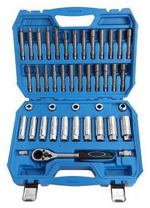 Комплект для розбирання стійок alloid b-2144 універсальний набір для ремонту амортизаторів 43 ін. dm-11