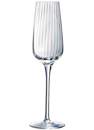 Фужер скло "c&s symetrie" 210мл (шампанське) v2697/2019