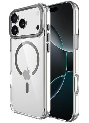Чехол tpu space case apex with magsafe для apple iphone 17 pro (6.3") grey