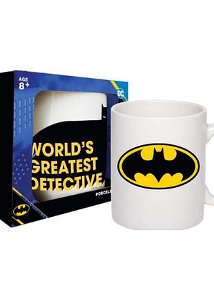 Чашка керамічна 350мл "циліндр""batman. world's greatest detective" 76001588/галерея