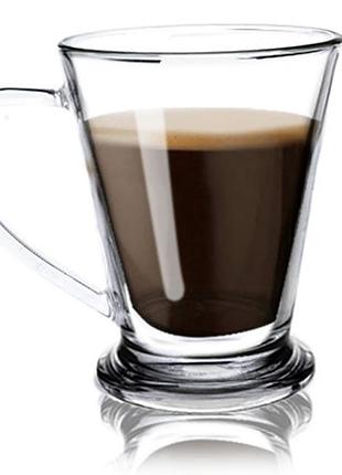 Чашка скло 250мл "міскузі" з подвійною стінкою 201-15/s&t