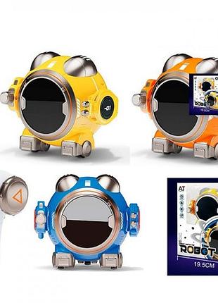 Робот на радіокеруванні 12 см, звук, їздить, танцює, at008