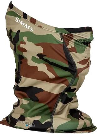 Бафф simms bugstopper sungaiter woodland camo