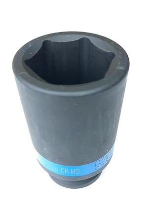 Головка торцевая alloid 36мм 12-гранная 3/4 хром-ванадиевая сталь для болтов и гаек ve-33