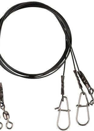 Поводок savage gear black7 trace 30cm 0.45mm 11kg (3 шт/уп.)