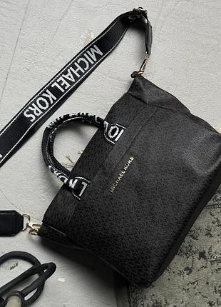 Сумка michael kors medium шопер коричневий є