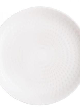 Тарілка десертна скло "luminarc.pampille white" 19см q4658