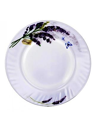 Тарілка десертна склокерамічна "лаванда" 7" 18см 30057-01-1065/s&t