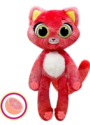 Мягкая игрушка с ароматом "bubble pops. грейпфрутовая кошка" (34 см) (2312004/12)
