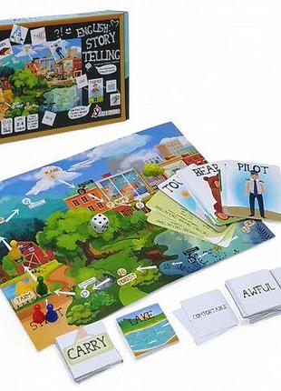 Гра навчальна настільна «english storytelling» (інгліш стваринг)
