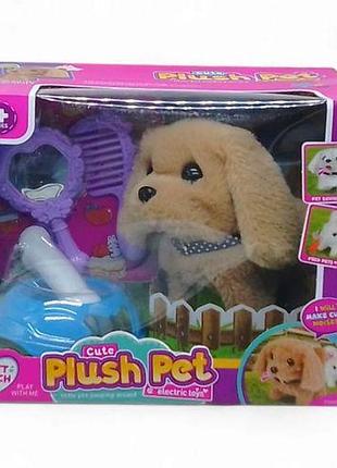Уценка. игровой набор со зверьком "plush pet. песик бежевый" не коректно работает