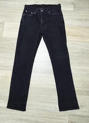 Чоловічі джинси levis 514 чорні розмір 30/32