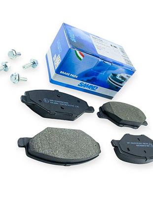 Колодки тормозные передние volkswagen polo 10-, skoda fabia 11- (lpr-samko)