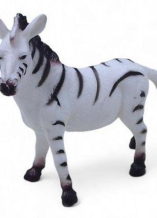 Фігурка ігрова, гумова "дикі тварини. зебра"