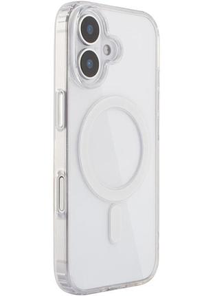 Чохол tpu clear case with magsafe для apple iphone 17 (6.3")