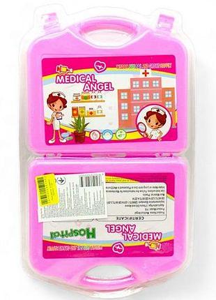 Лікарська валізка "medical angel", рожева