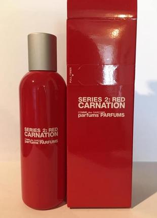 Comme des garcons carnation 100 мл series 2 red оригинал редкость