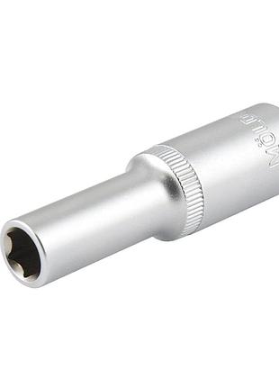 Торцевая головка molder удлиненная cr-v 1/2" 10мм для гайковерта и трещотки шестигранная dm-11