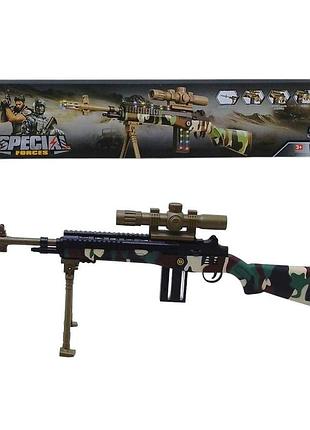 Автомат музыкальный "special forces" на батарейках 65 см (831m)