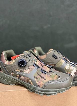 Тактические кроссовки mercanson боковая автошнуровка мультикам 40