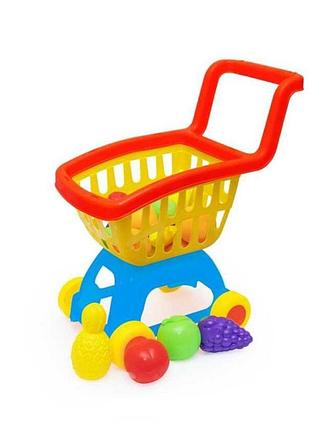 213/1 тележка супермаркет с фруктами бамсик
