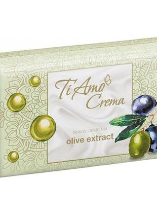 Мило "ti amo crema" з екстрактом оливки 125г 7520