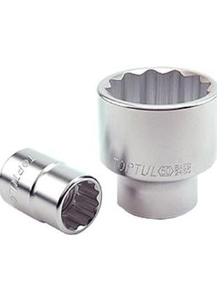 Головка торцевая toptul 30 мм 3/4 12-гранная для ключей 1 шт ve-33