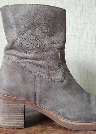 Стильные кожаные ботильоны, натуральная кожа \немерика\