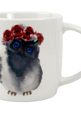 Чашка керамічна 320мл "limited edition romantic owl c" 12225-131114jlc/7205