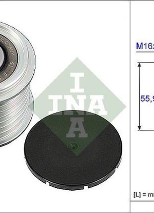 Муфта генератора vw phaeton 3.2v6 lk 535 0083 10