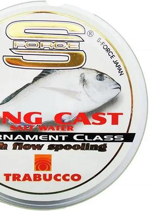Леска trabucco s-force long cast 150m 0.22mm 6.95kg